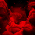 red-smoke-background